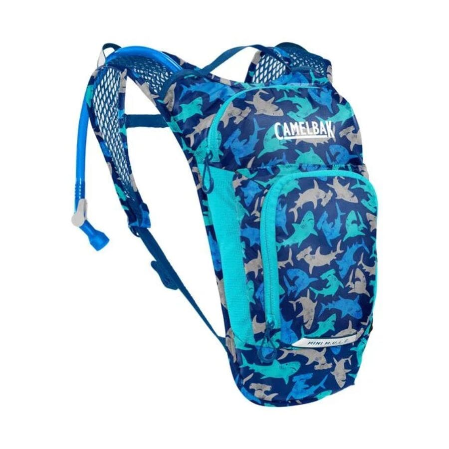 CamelBak Kid's Mini M.U.L.E. Hydration Pack Sacs D'Hydratation Black/Flames