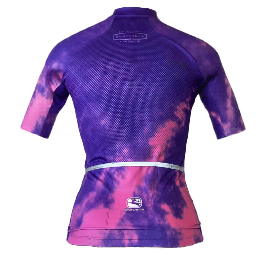VARDENA CARBON C6 サイクルジャージ ピンクグラデーション Contender x Giordana Women's Spiral Jetty Jersey | Contender Bicycles