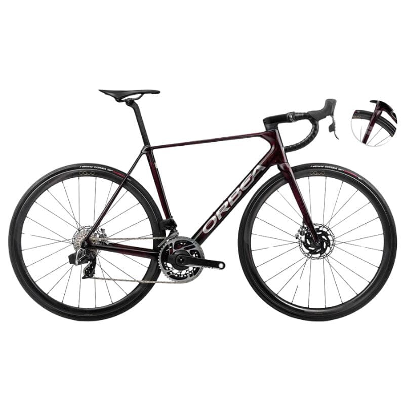 美品ORBEA ロードバイク ブラック/オレンジ Orbea Orca M11eLTD PWR 2024 | Contender Bicycles