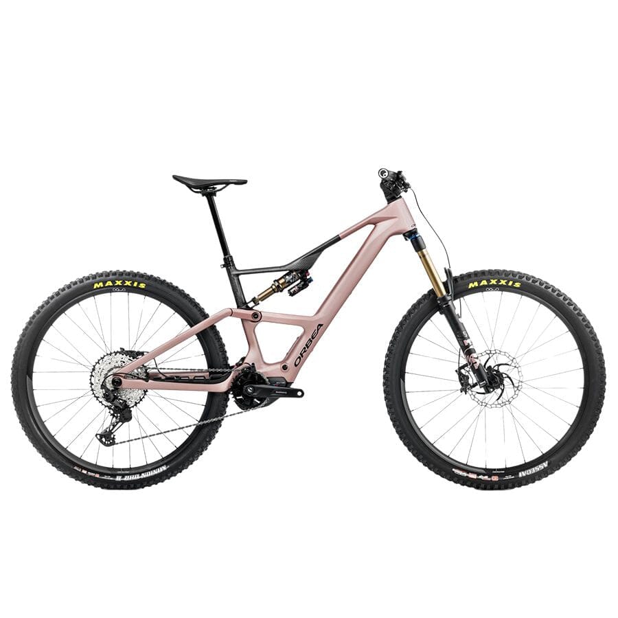 Orbea Rise LT M10 Bikes Orbea Desert Rose - Carbon Raw (Matte) S 