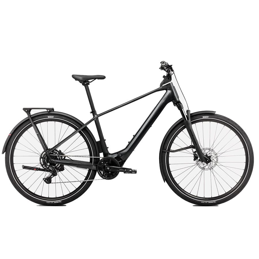 trekking urban bike Orbea Kemen Tour 30 28mph E-City Bike In Diamond Black Gloss