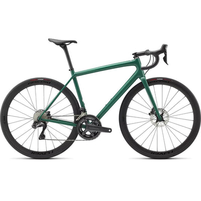Specialized Aethos Expert Bikes Specialized Pine Green / White 49 