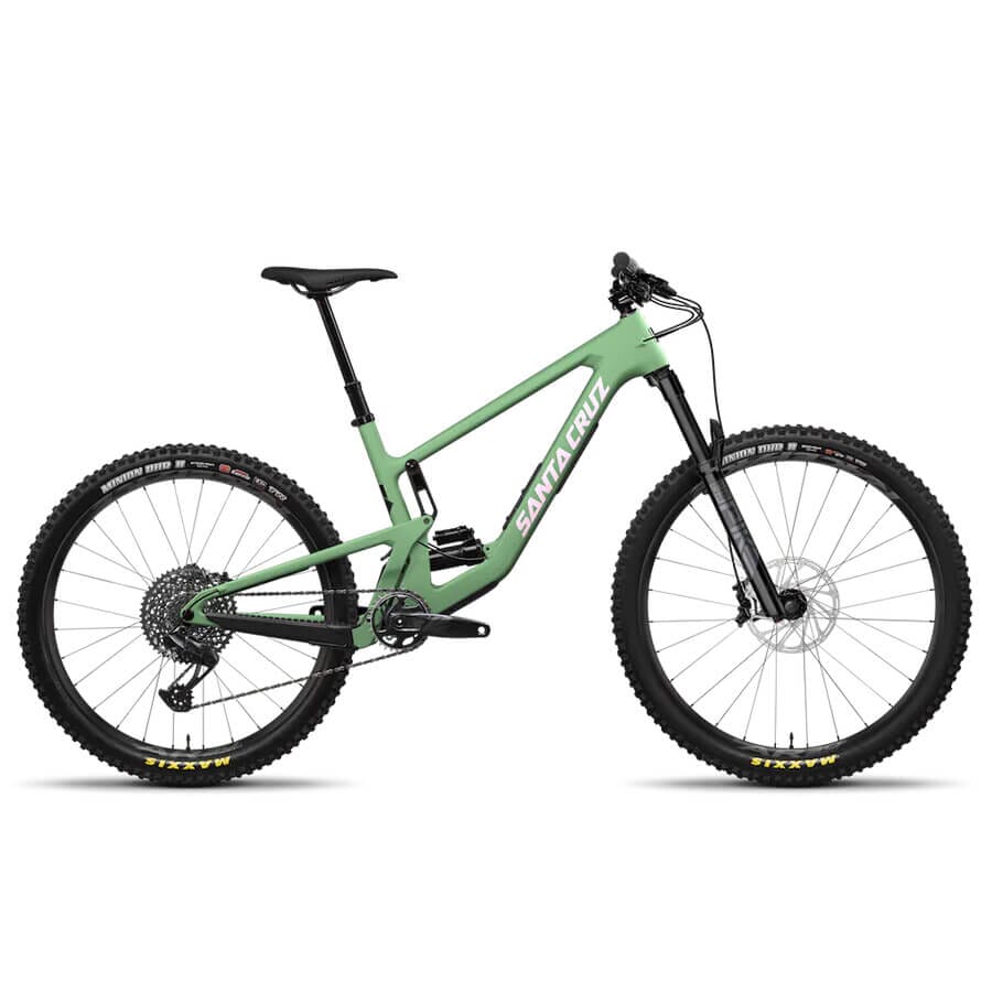 Santa Cruz 5010 5 C S Kit Bikes Santa Cruz Bicycles Matte Spumoni Green XS 