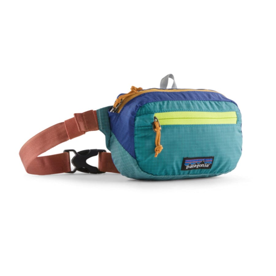 Patagonia Ultralight Black Hole Mini Hip Pack Accessories Patagonia Patchwork: Subtidal Blue ALL 