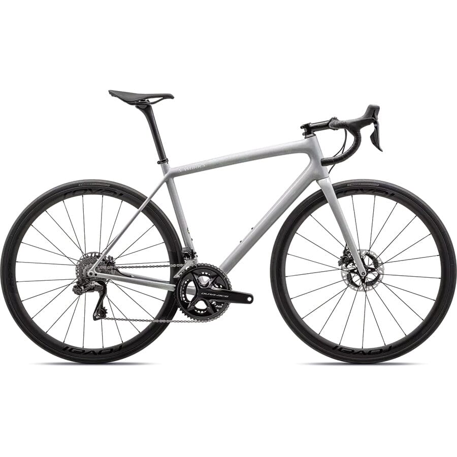 S-Works Aethos 49サイズ S-WORKS AETHOS 2 AXS SNDSTNMET/REDTNT/SILPRL 49(49 グロスレッド
