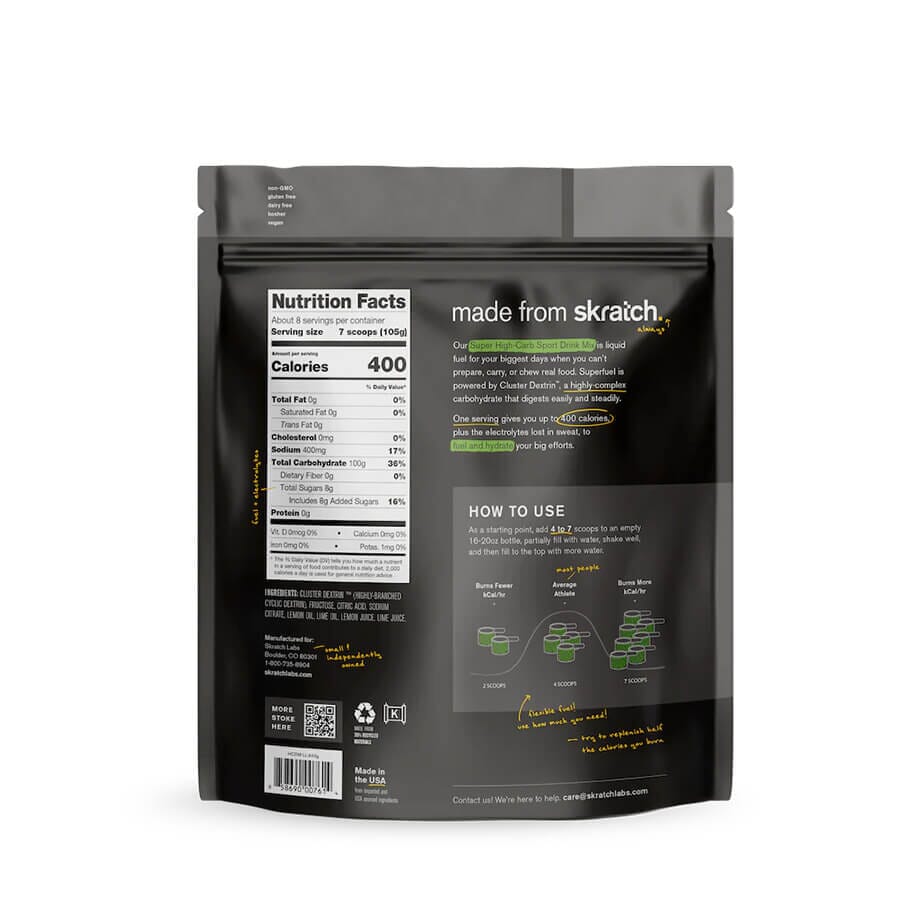 Super High-Carb Sport Drink Mix - Skratch Labs