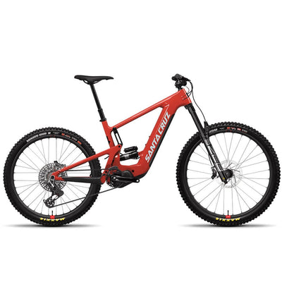 Santa Cruz Heckler 9 CC X0 AXS Transmission Reserve MX Kit Bikes Santa Cruz Bicycles Gloss Heirloom Red S 