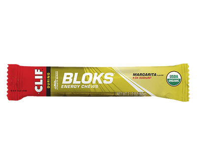 Clif Bloks Energy Chews Accessories Clif Bar Margarita With 3X Sodium 