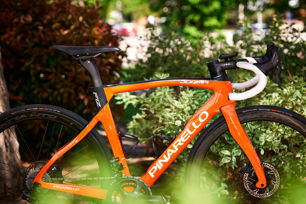 Beautiful Bicycle - A Dreamy Orange Pinarello Dogma F12 Disk