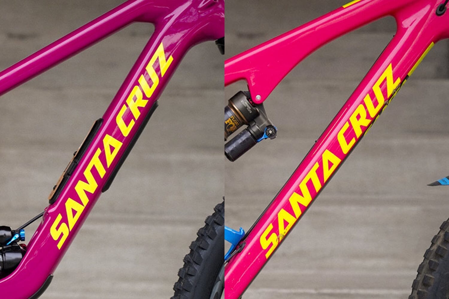 Santa Cruz Bronson Old v. New