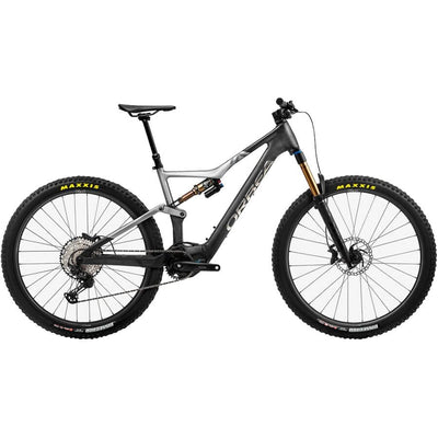 Orbea Rise M10 20mph Bikes Orbea Carbon Raw-Shark Grey 540Wh Battery S 