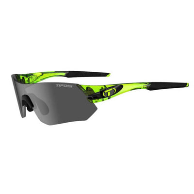Tifosi Tsali Apparel Tifosi Optics Crystal Neon Green Interchangeable Sunglasses - Smoke/AC Red/Clear 