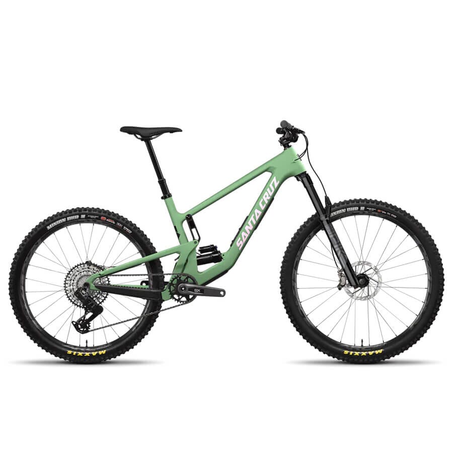 Santa Cruz 5010 5 C GX AXS Kit Bikes Santa Cruz Bicycles Matte Spumoni Green XS 