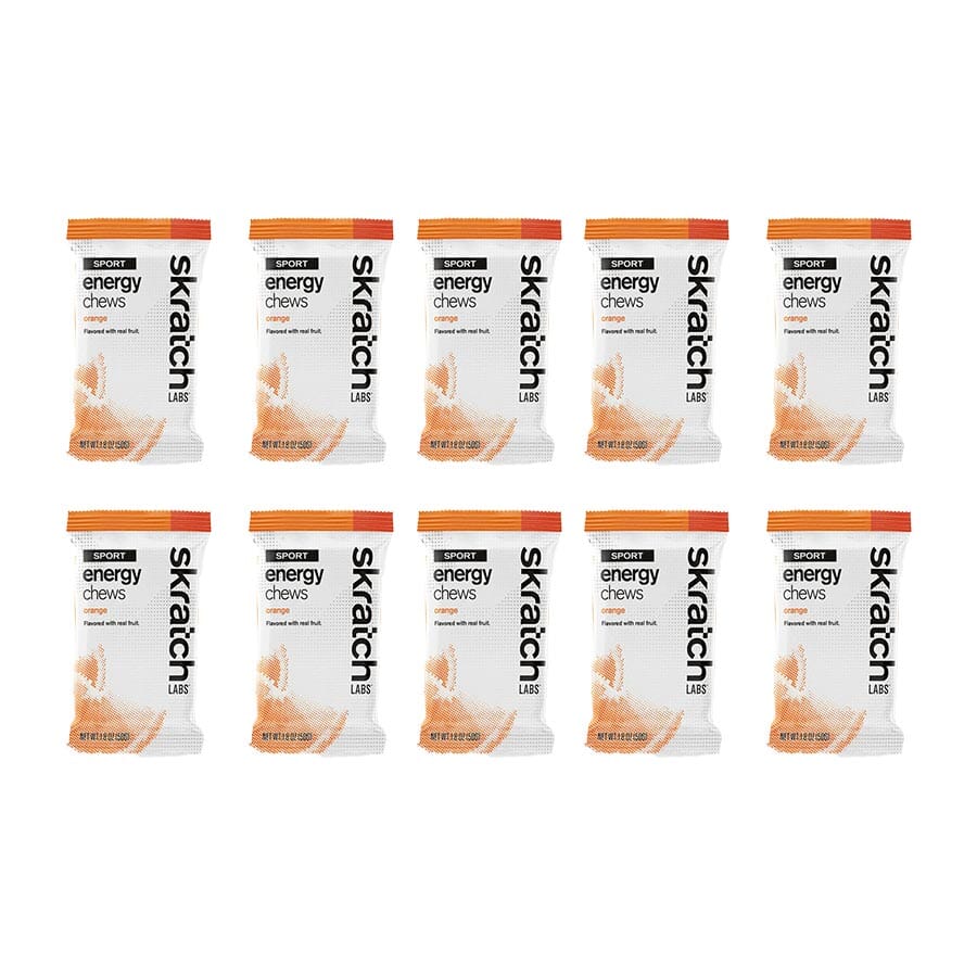 Skratch Labs Sport Energy Chews - 10 Pack Accessories Skratch Labs Orange 