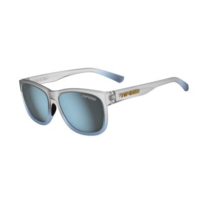 Tifosi Swank XL Apparel Tifosi Optics Frost Blue - Smoke Bright Blue Mirror 