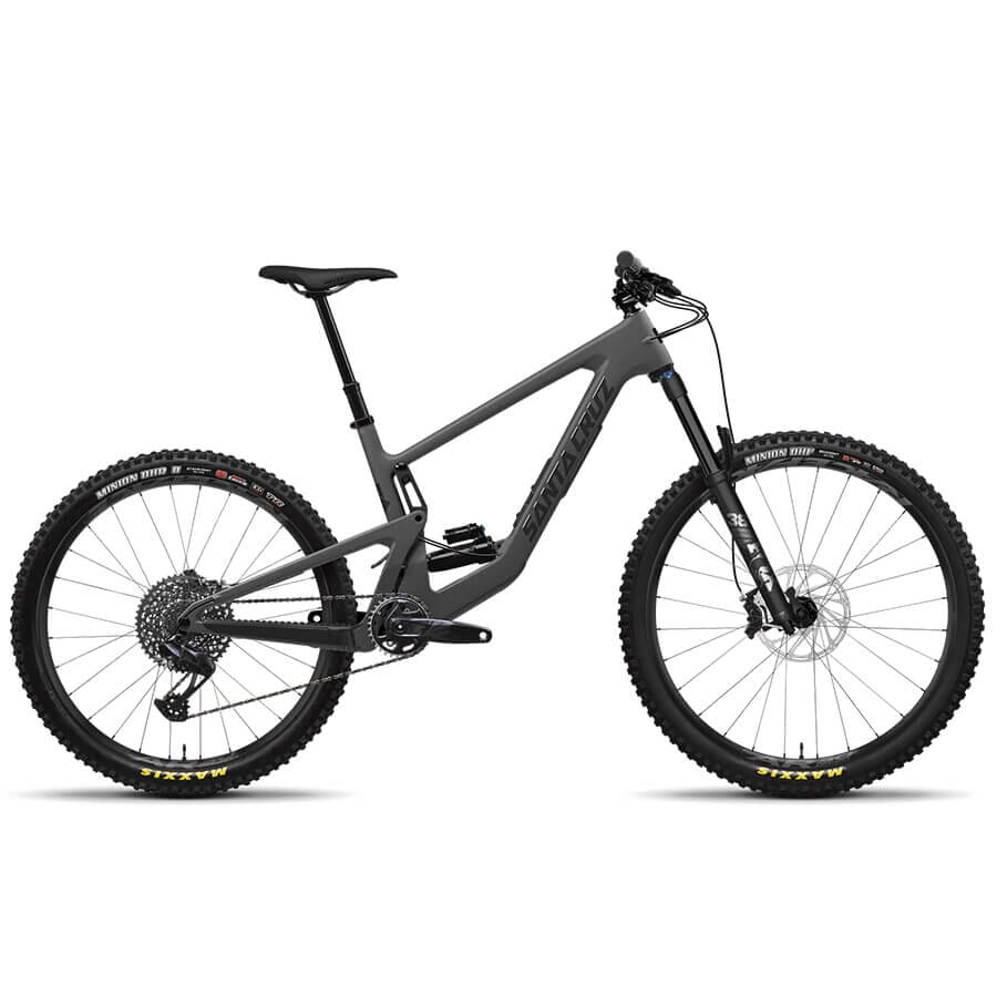 Santa Cruz Bronson 4.1 C S Kit Bikes Santa Cruz Bicycles Matte Dark Matter XS 