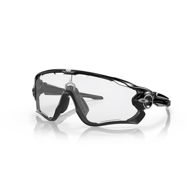 Oakley Jawbreaker Apparel Oakley Clear To Black Iridium Photochromic Lenses, Polished Black Frame 
