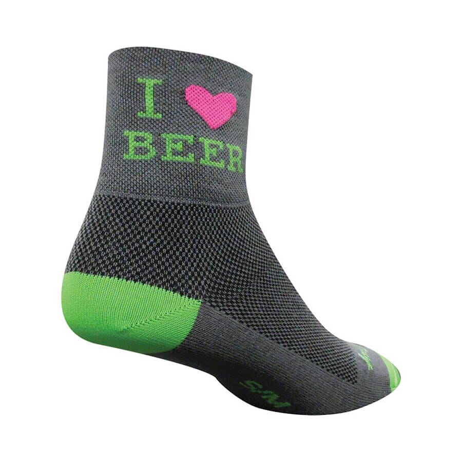 SockGuy I Heart Beer Socks Apparel Sock Guy 