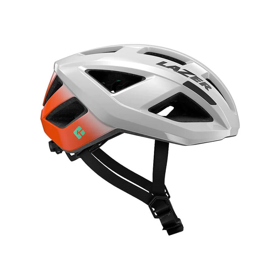 Lazer Tonic KinetiCore Helmet Helmet Lazer Matte White Flash Orange S 