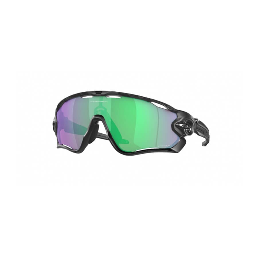 Oakley Jawbreaker Matte Black Camo Prizm Jade Sunglasses