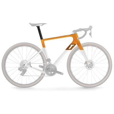 3T Exploro RaceMax Frameset Bikes 3T Orange/White XXS 