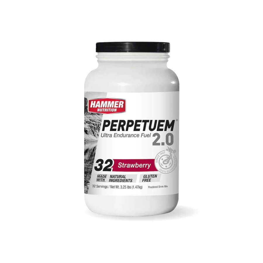Hammer Nutrition Perpetuem 2.0 Drink Mix Accessories Hammer Nutrition Strawberry 32 Servings 