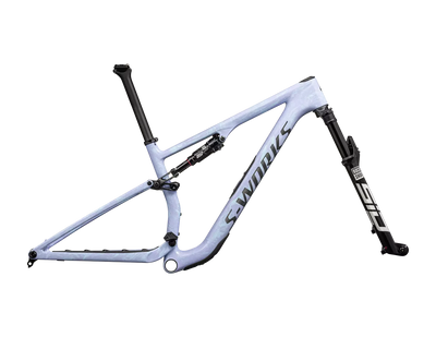 Specialized S-Works Epic 8 Frameset Bikes Specialized Gloss Astral Blue/Metallic Sapphire/Black XL 