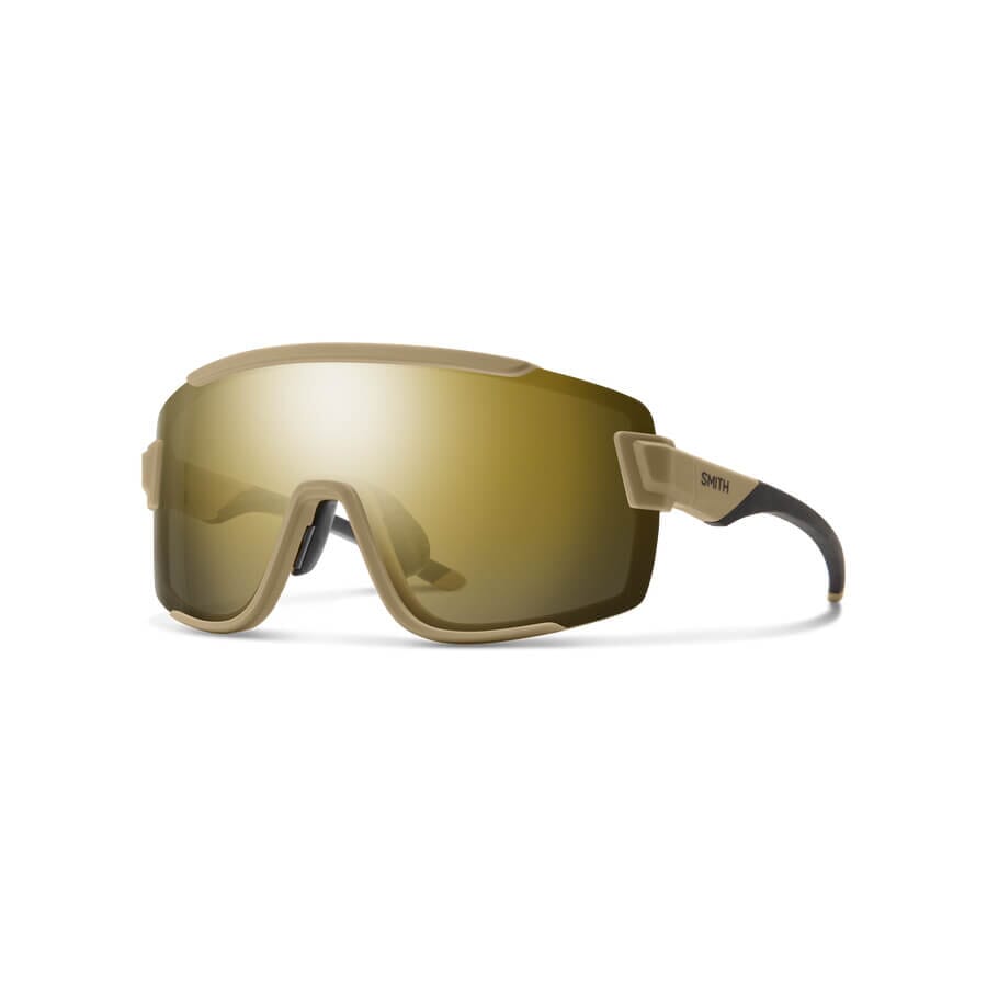 Smith Wildcat Sunglasses Apparel Smith Matte Safari - ChromaPop Black Gold 