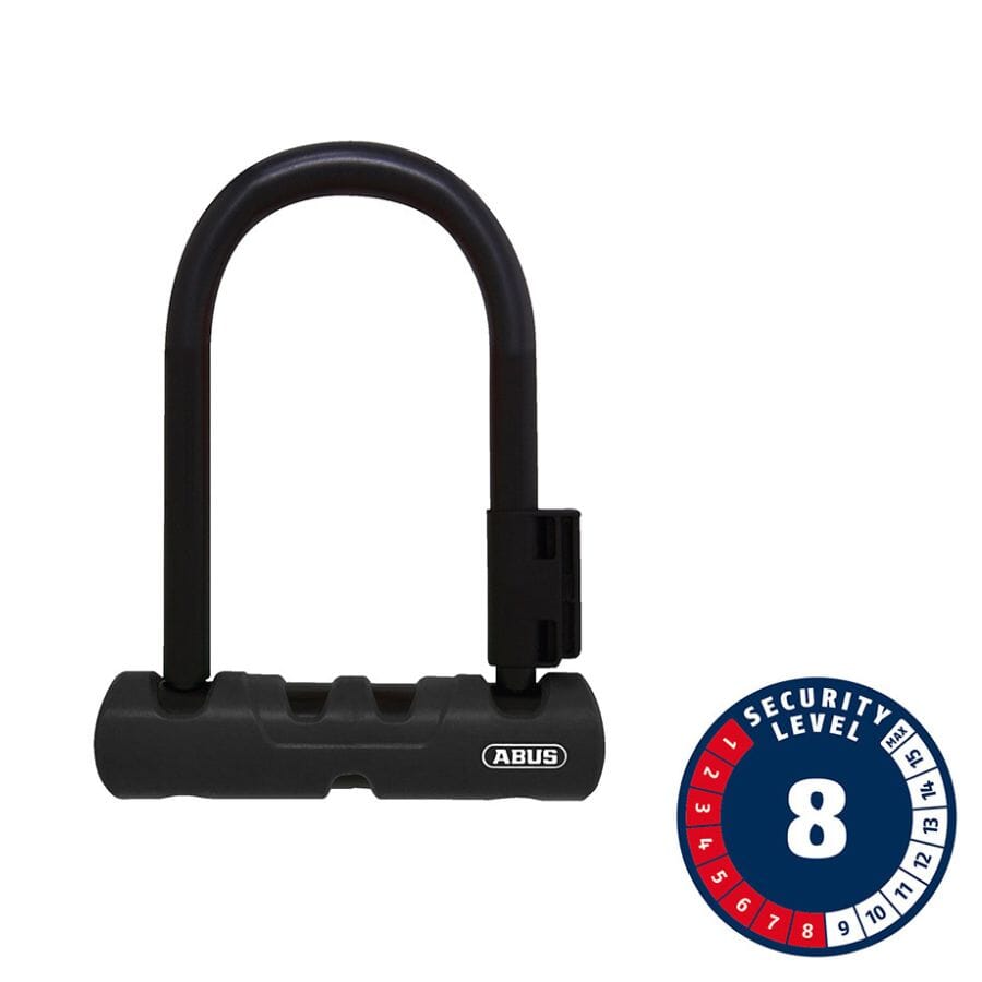 ABUS Ultra 410 Mini U-Lock Black | Contender Bicycles