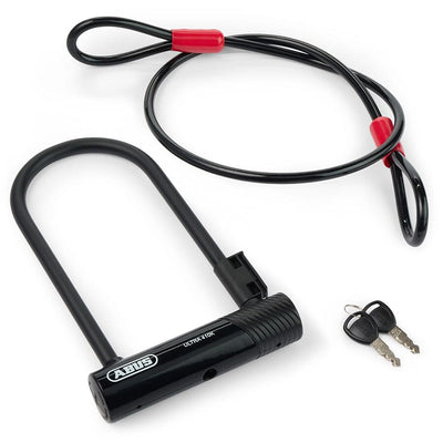 ABUS Ultra Mini U-Lock + Cobra Cable Accessories Abus 