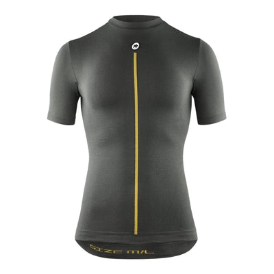 Assos Spring Fall SS Skin Layer P1 Apparel Assos Anthracite Grey 0 