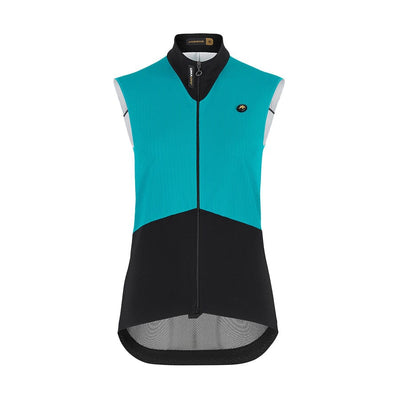 Assos Womens UMA GTV 2/3 Vest C2 SAMPLE APPAREL Assos Turquoise Green M 
