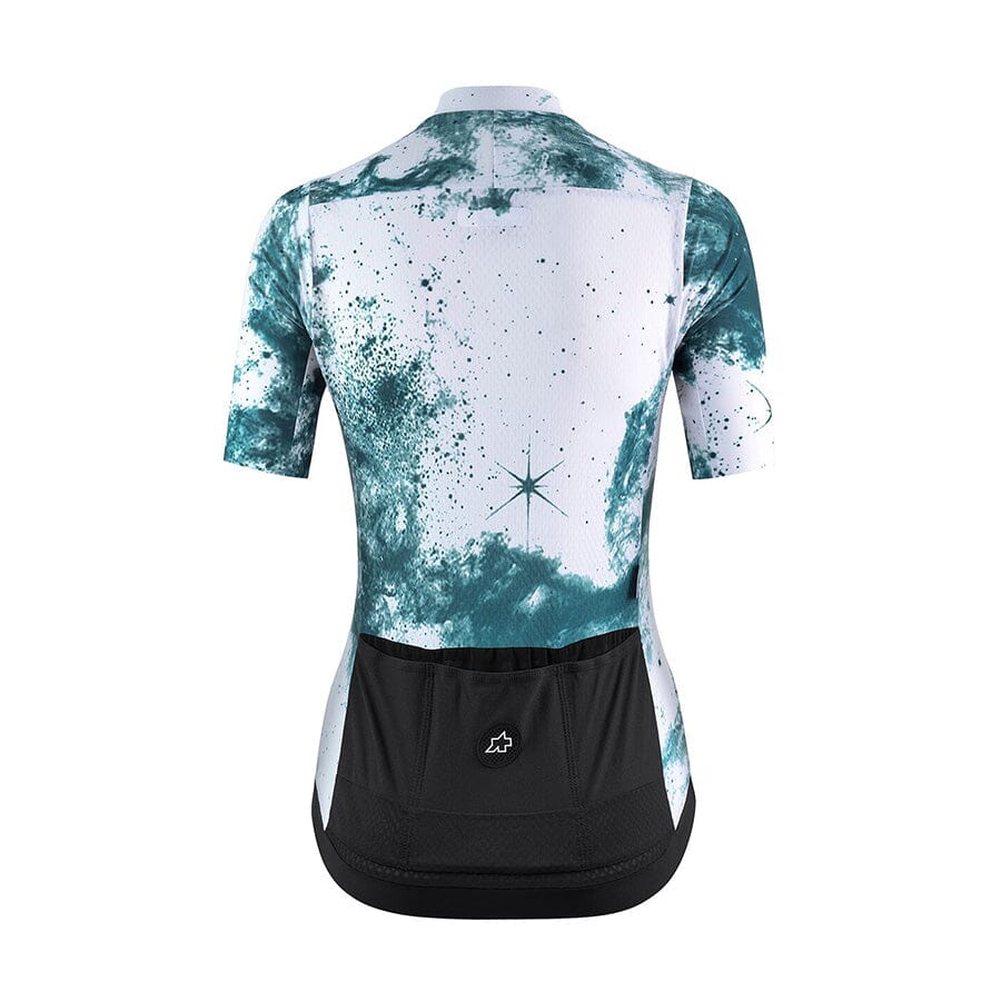 Assos Womens UMA GT Jersey S11 Space Trip Foundation Green M APPAREL Assos 