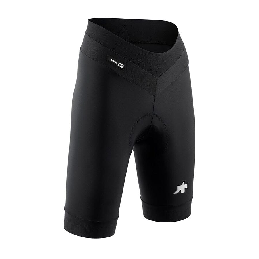 Assos Womens UMA Half Short Long Black M APPAREL Assos 