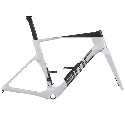 The BMC Teammachine R 01 Frameset in Off-White / Carbon