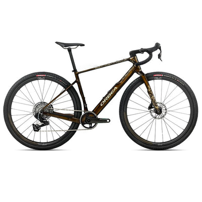 Orbea Terra M21eTeam 1X BIKES Orbea Bikes Caramel Carbon View (Gloss) XS