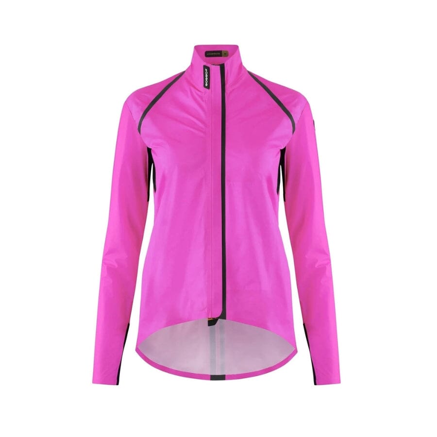 Assos Womens UMA GTV Rain Jacket S11 SAMPLE Optic Pink M | Contender Bicycles