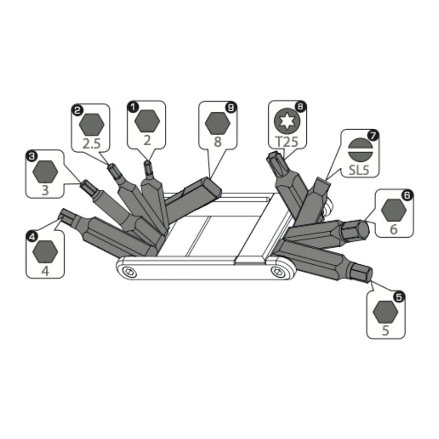 PRO Mini Tool Performance 9 Function Alloy | Contender Bicycles