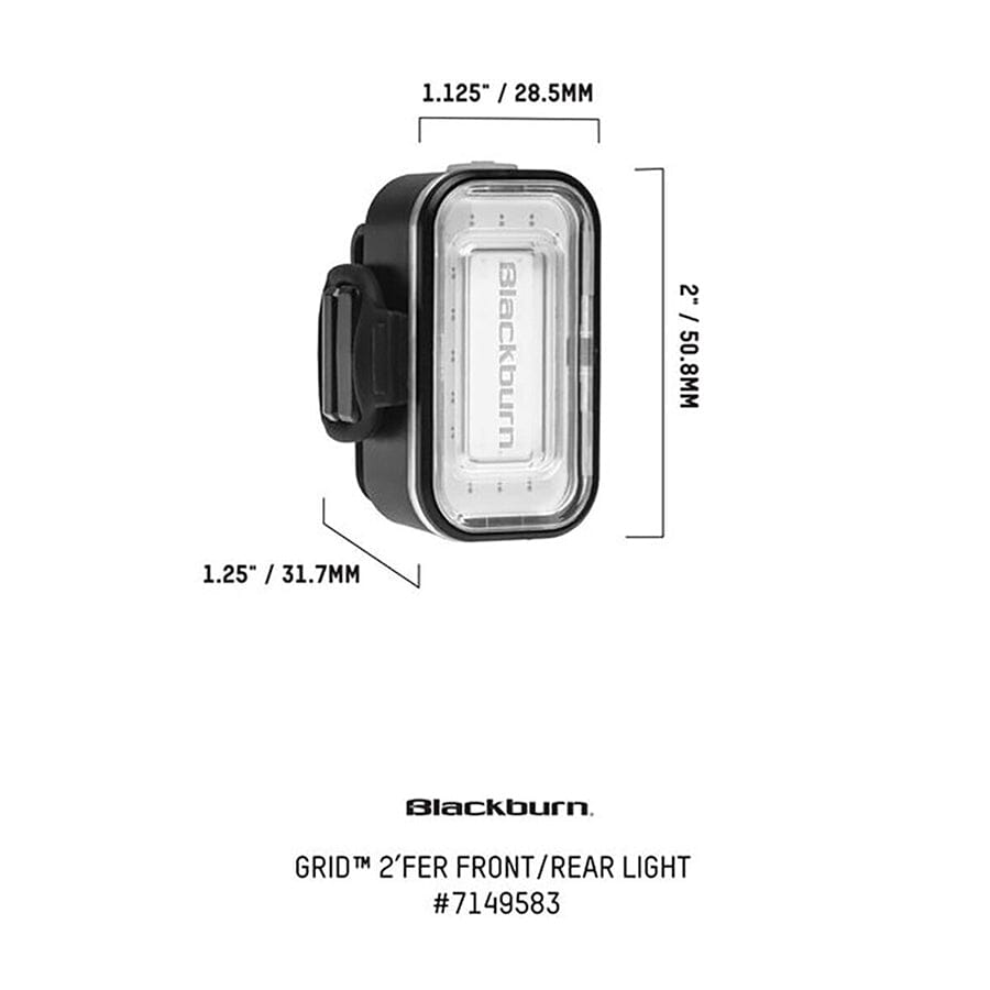 Blackburn GRID 2'FER Light (Two-Pack) Accessories Blackburn 