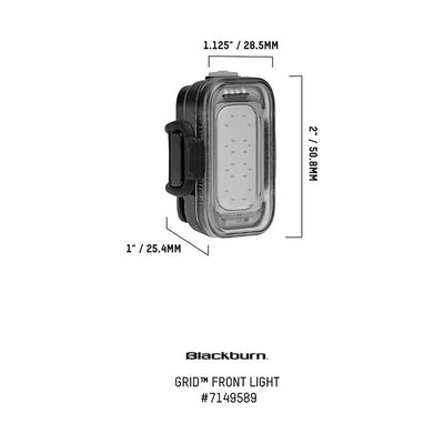 Blackburn GRID Front and Rear Light Set Accessories Blackburn 