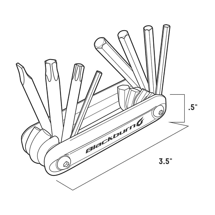 Blackburn Grid 8 Mini Tool | Contender Bicycles