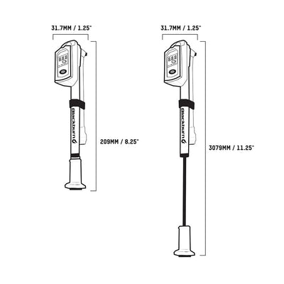 Blackburn Honest Digital Shock Pump | Contender Bicycles