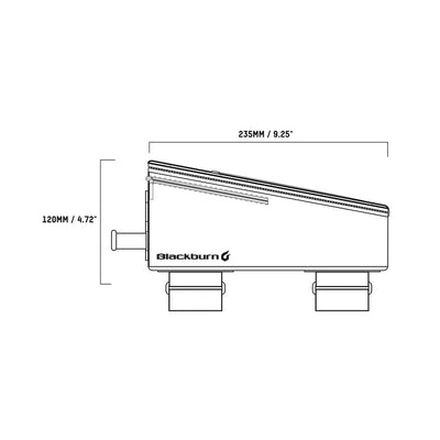 Blackburn Outpost Top Tube Bag Accessories Blackburn 