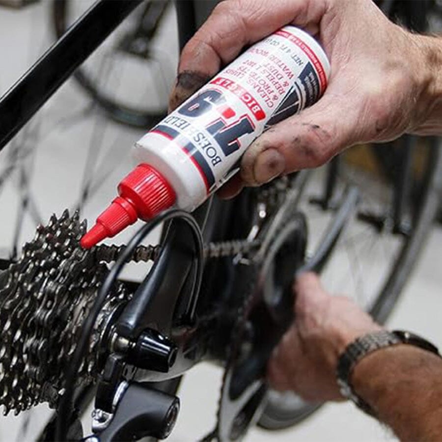 Available at Contender Bicycles. Boeshield T-9 Lubricant Front View