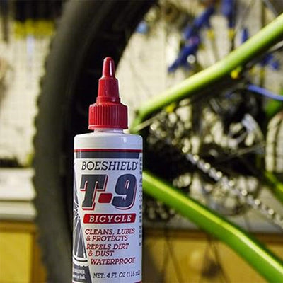 Available at Contender Bicycles. Boeshield T-9 Lubricant Side View