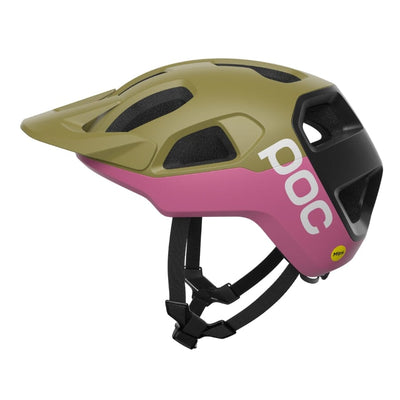 POC Cularis MTB Helmet APPAREL POC Olivine Green Matt / Thulite Pink Matt S 