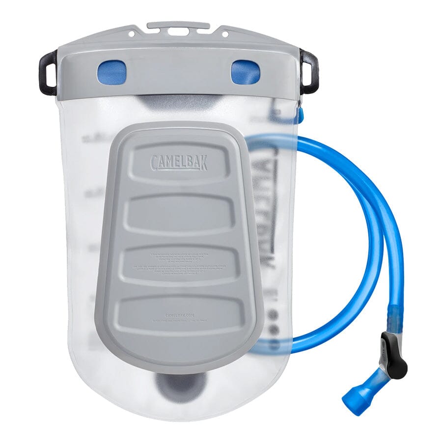 Available at Contender Bicycles. CamelBak Fusion 2L Reservoir TRU Zip Waterproof Zipper Detail View