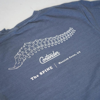 Contender Trail Series Heavyweight T-Shirt - The SPINE | Contender Bicycles