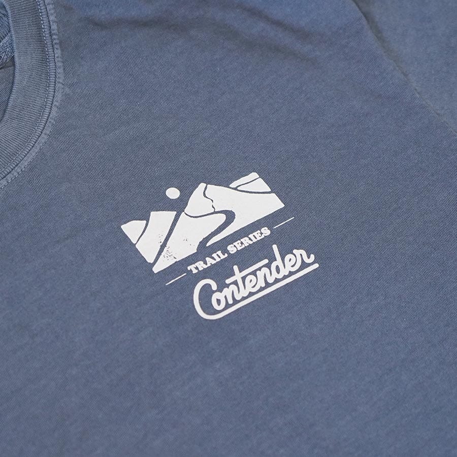 Contender Trail Series Heavyweight T-Shirt - The SPINE | Contender Bicycles