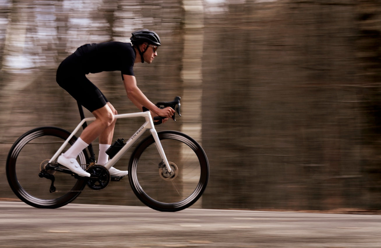 The Colnago C72 in Banner